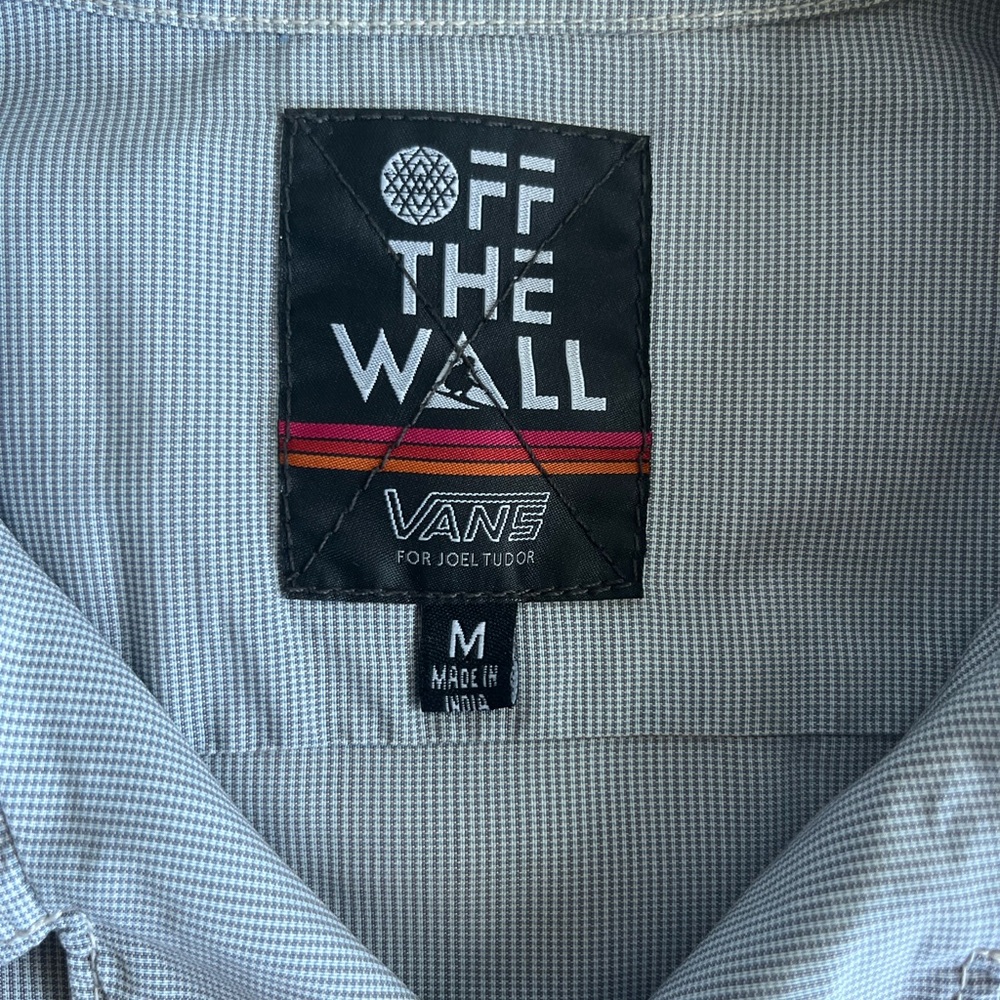 Vans Off The Wall Button Down Collared Shirt, Men… - image 6
